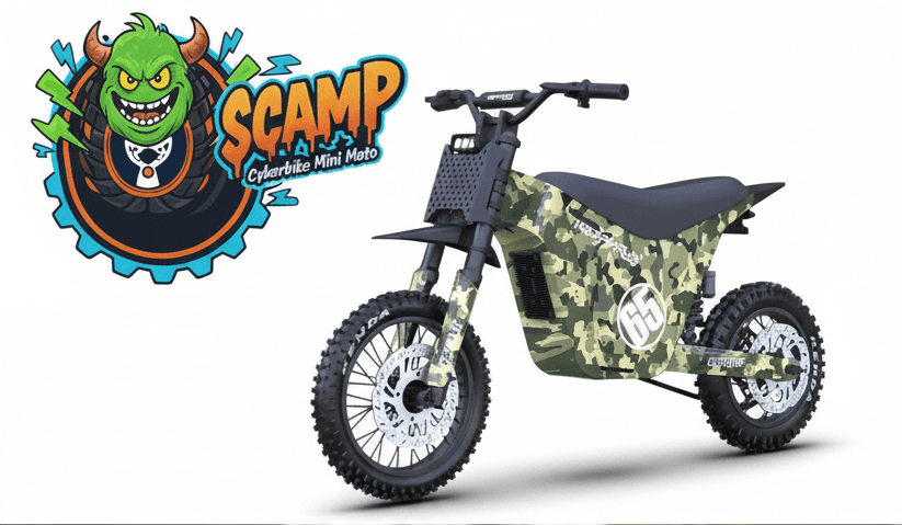 Cyberbike Scamp, the most fun a kid can have!